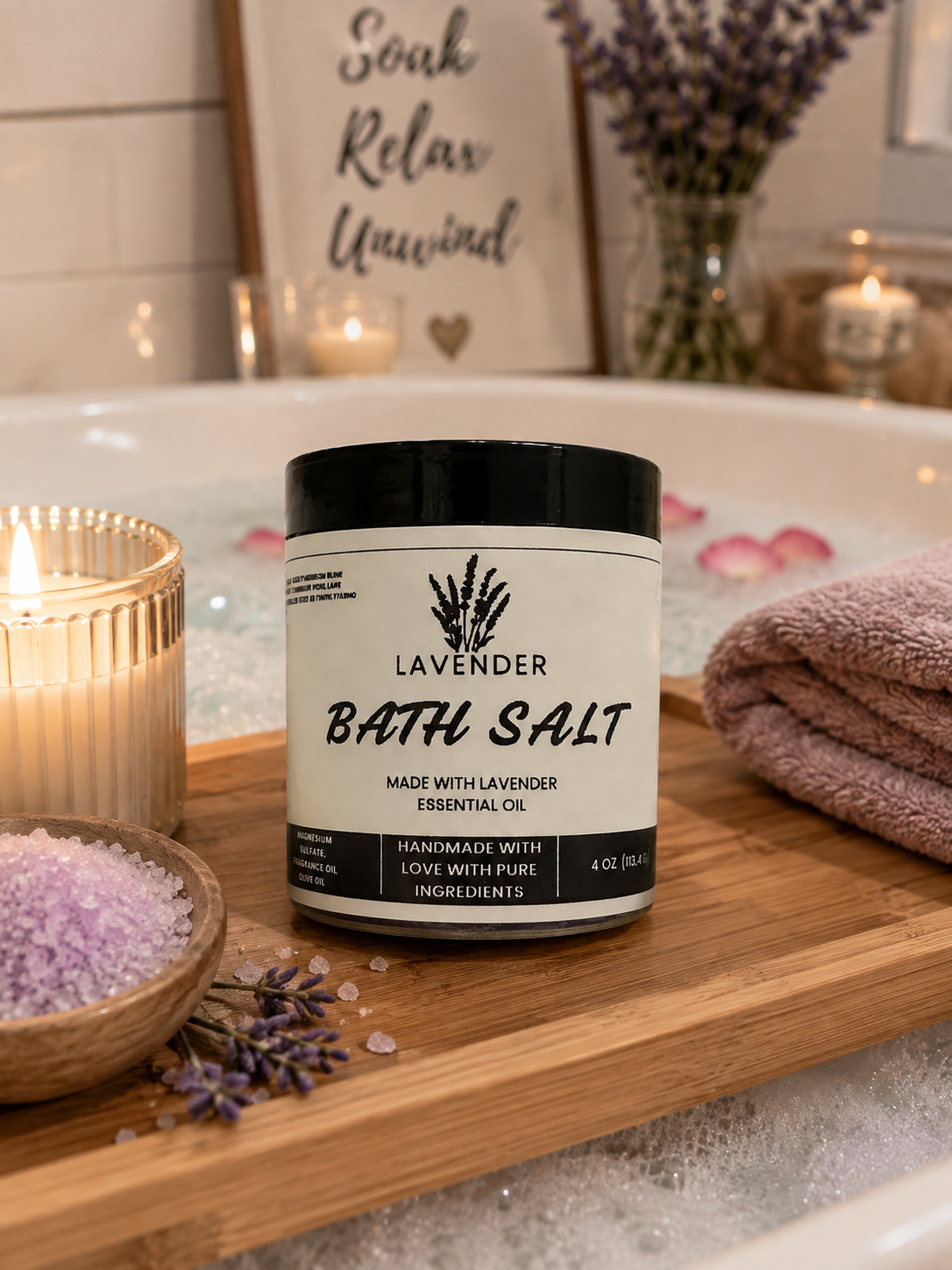 Lavender Bath Salt