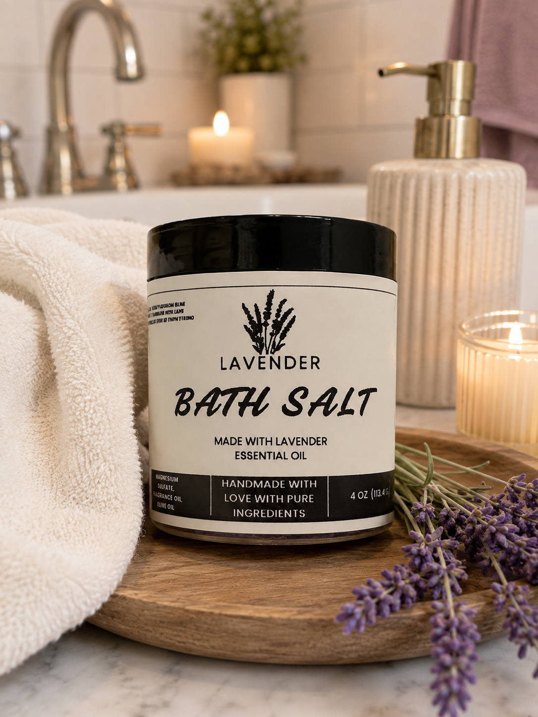 Lavender Bath Salt