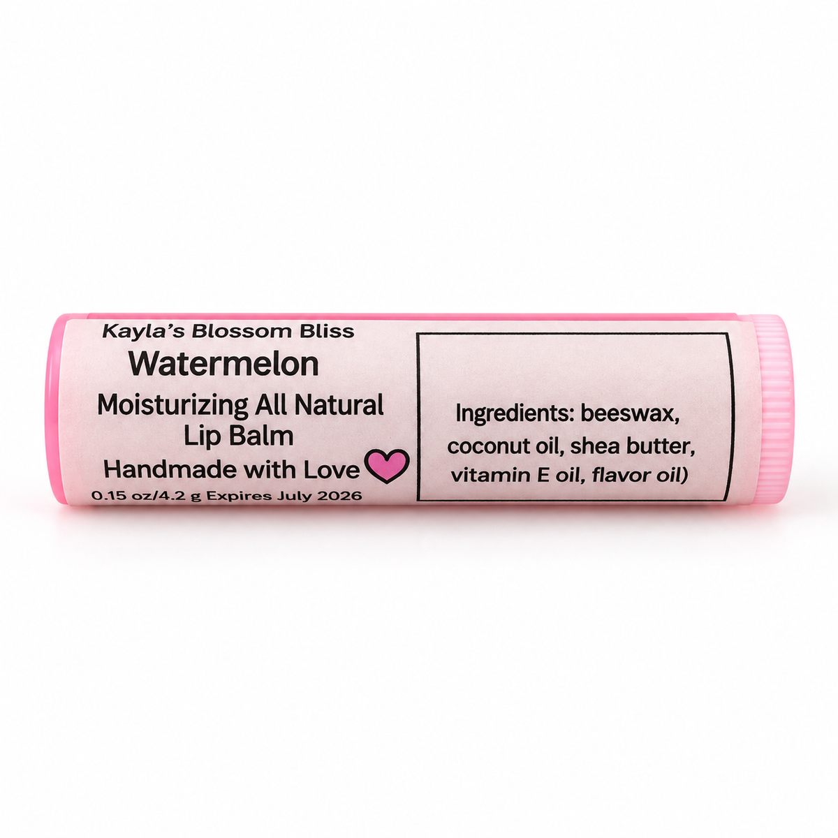Watermelon Lip Balm