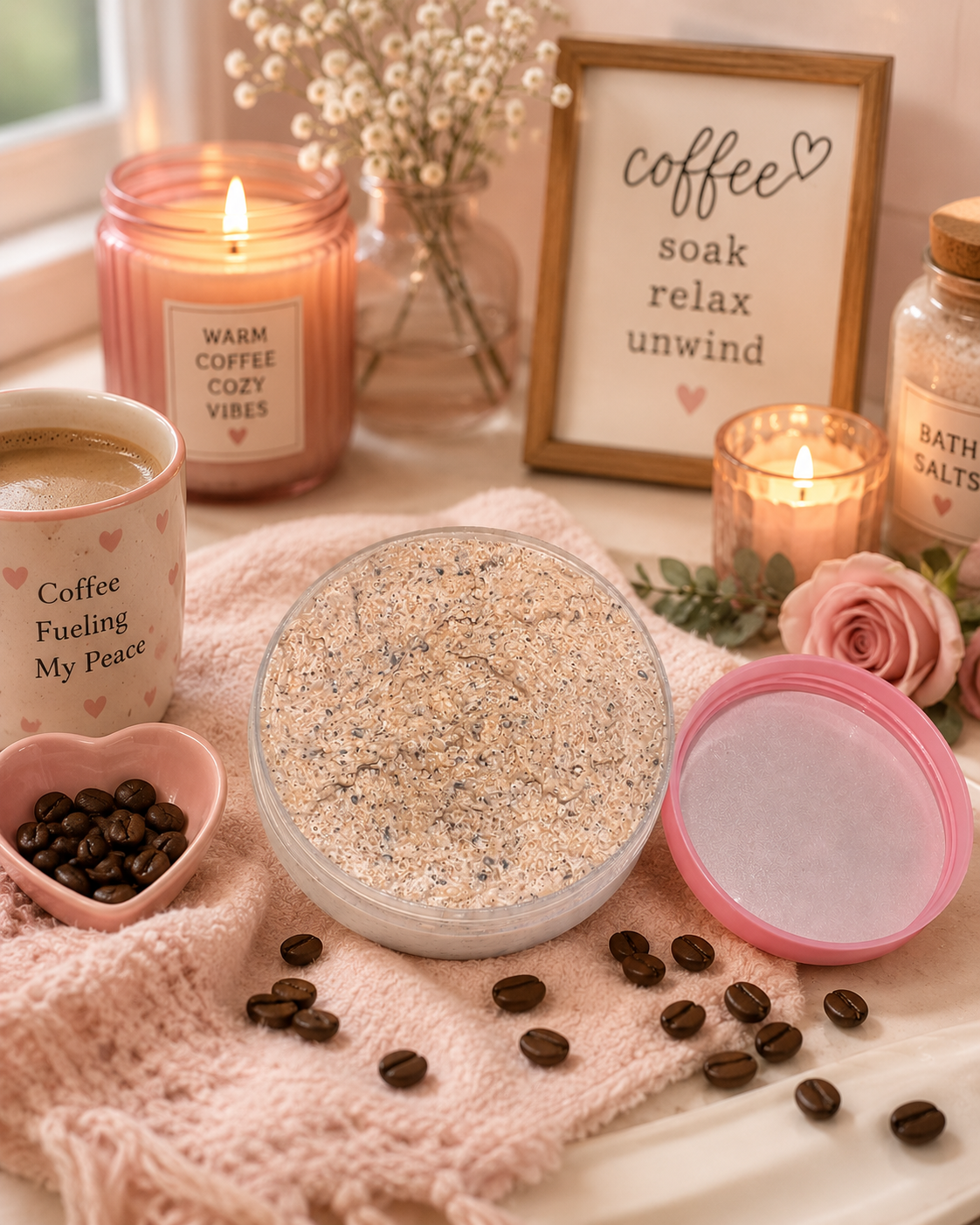 Mocha Coffee Sugar Scrub