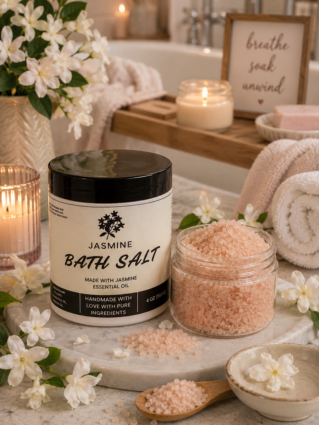 Jasmine Bath Salt