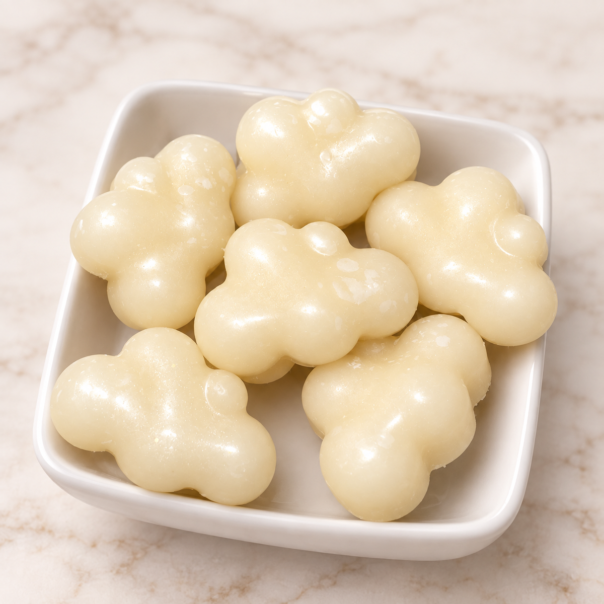 Marshmallow Clouds Wax Melts – Marshmallow, Sweet Cream & Vanilla Fragrance