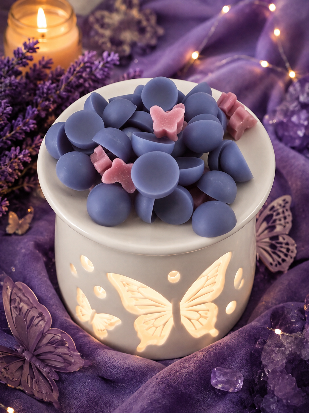 Twilight Santal Wax Melt - Amber, Sandalwood & Violet