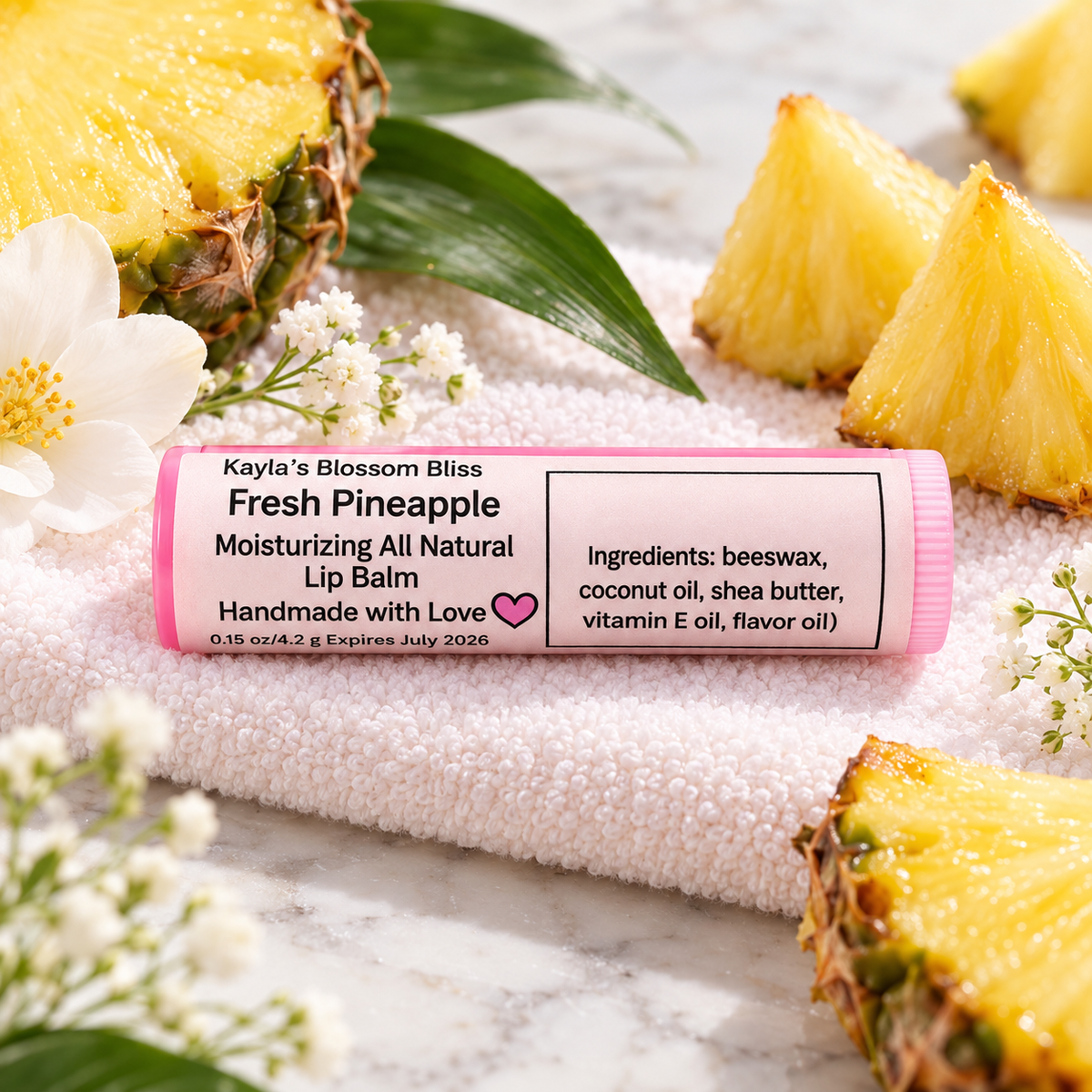 Fresh Pineapple Lip Balm