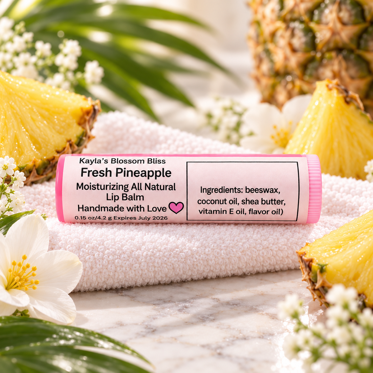 Fresh Pineapple Lip Balm
