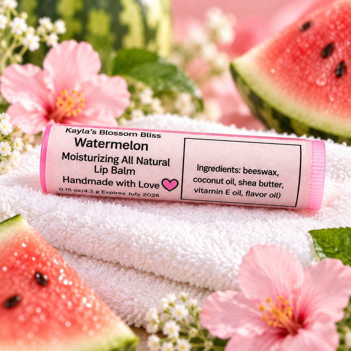Watermelon Lip Balm