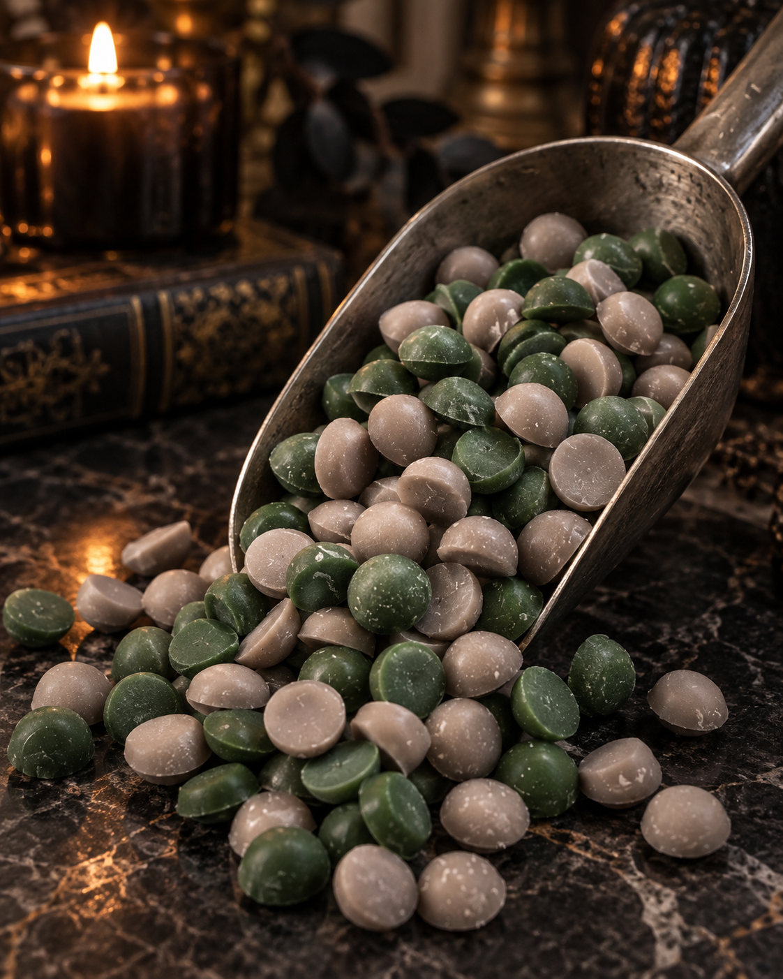 Midnight Mansion Wax Melt | Nutmeg, Fir Needles and Woods