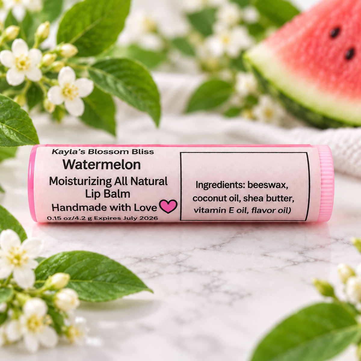 Watermelon Lip Balm