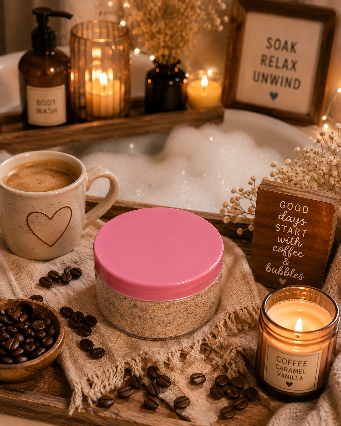 Mocha Coffee Sugar Scrub