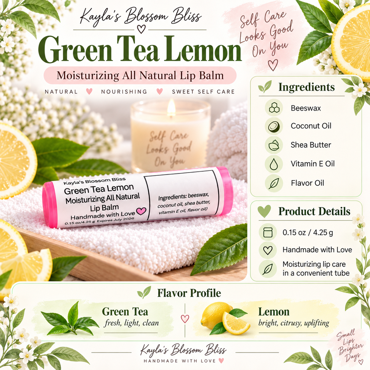 Watermelon Lip Balm