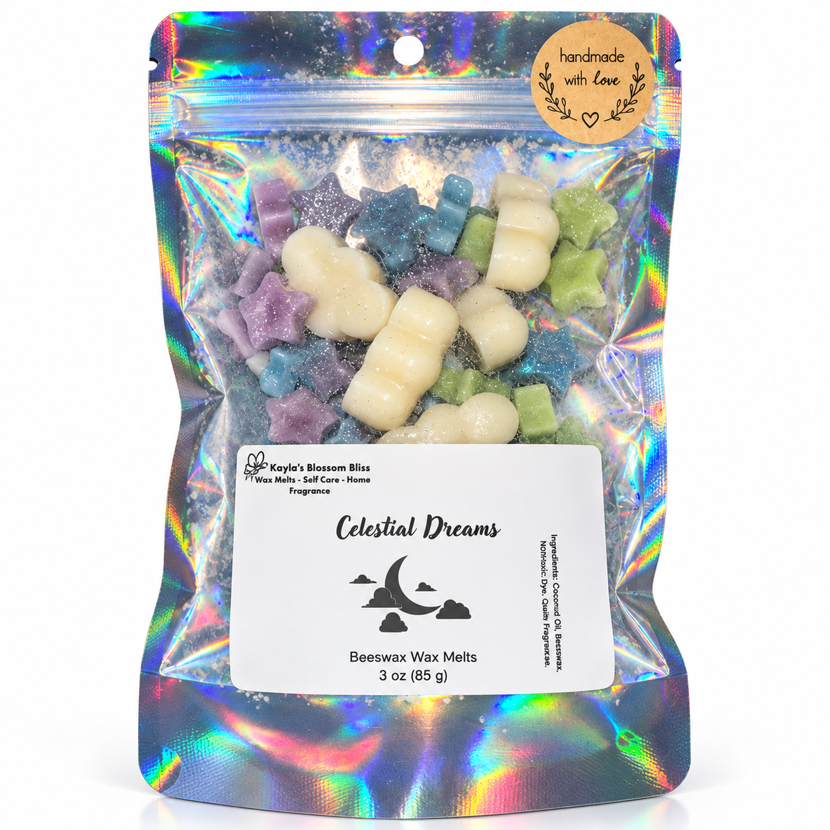 Celestial Dreams Wax Melts - Forest Fruits, Plum, Cherry, Jasmine, Vanilla & Amber