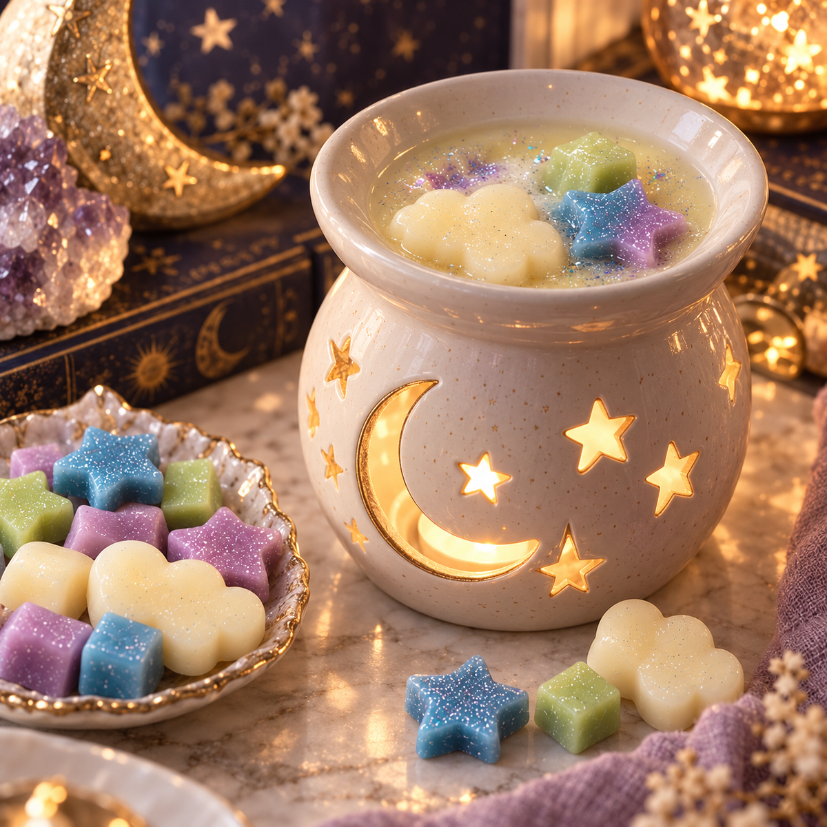 Celestial Dreams Wax Melts - Forest Fruits, Plum, Cherry, Jasmine, Vanilla & Amber