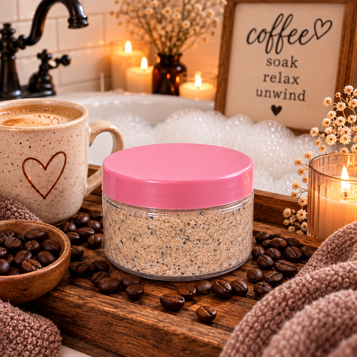 Mocha Coffee Sugar Scrub