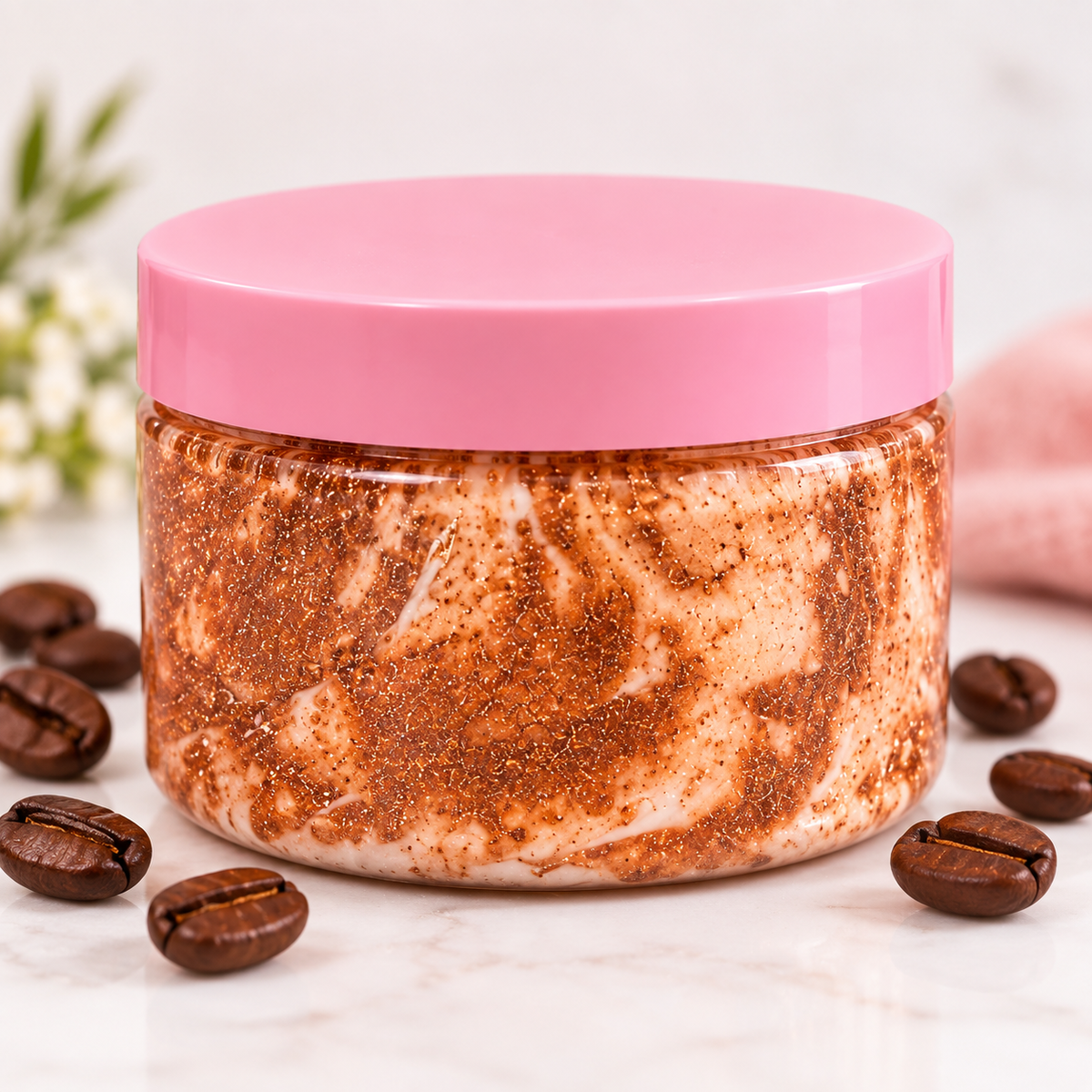 Mocha Coffee Whipped Body Butter | Handmade Moisturizing Body Cream