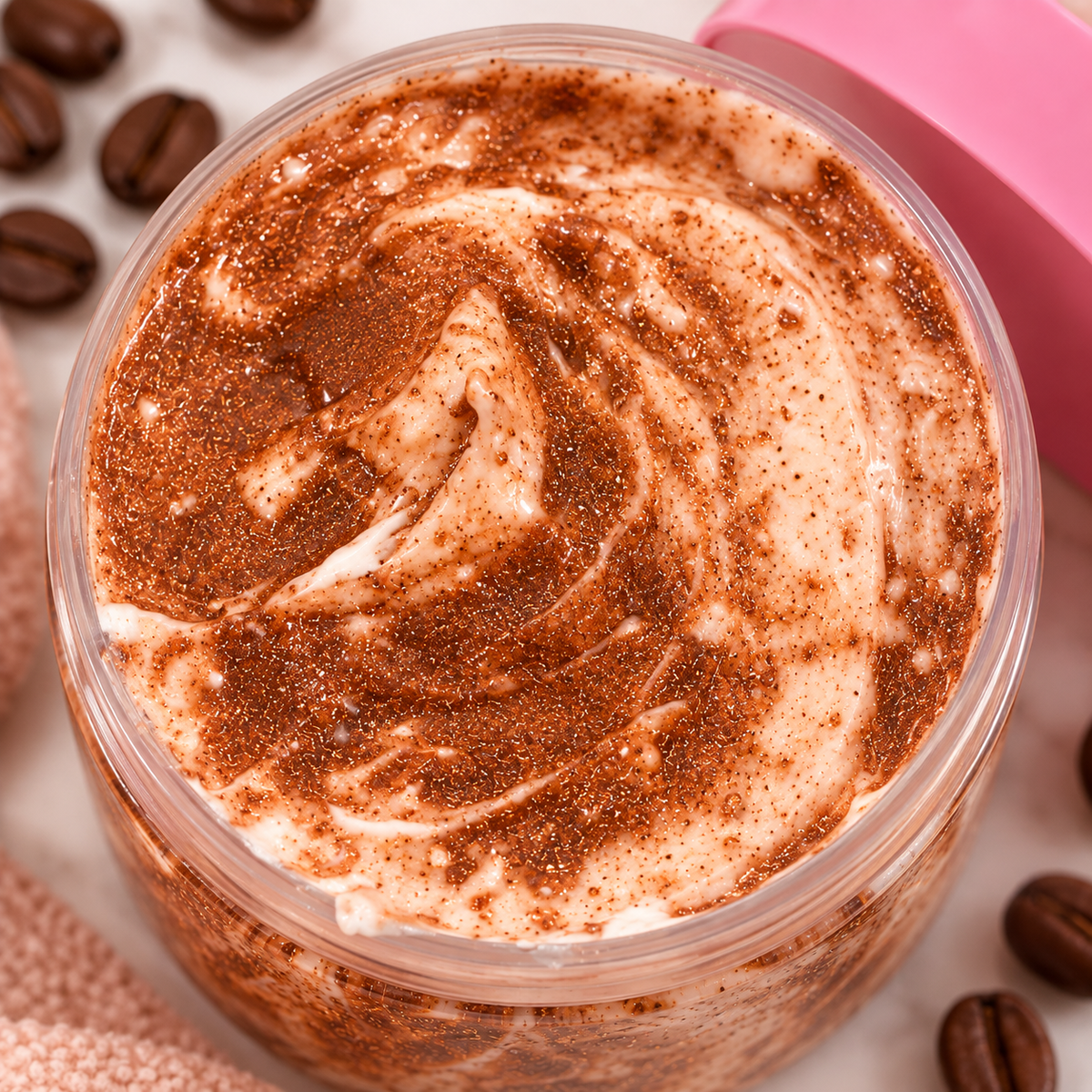 Mocha Coffee Whipped Body Butter | Handmade Moisturizing Body Cream
