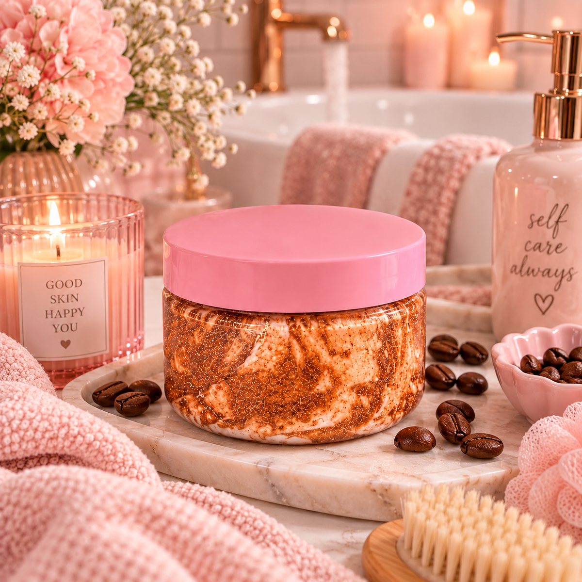 Mocha Coffee Whipped Body Butter | Handmade Moisturizing Body Cream