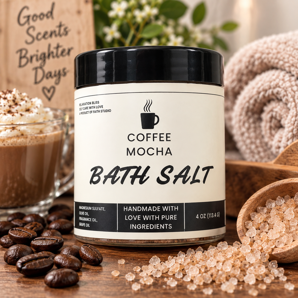 Coffee Mocha Bath Salt