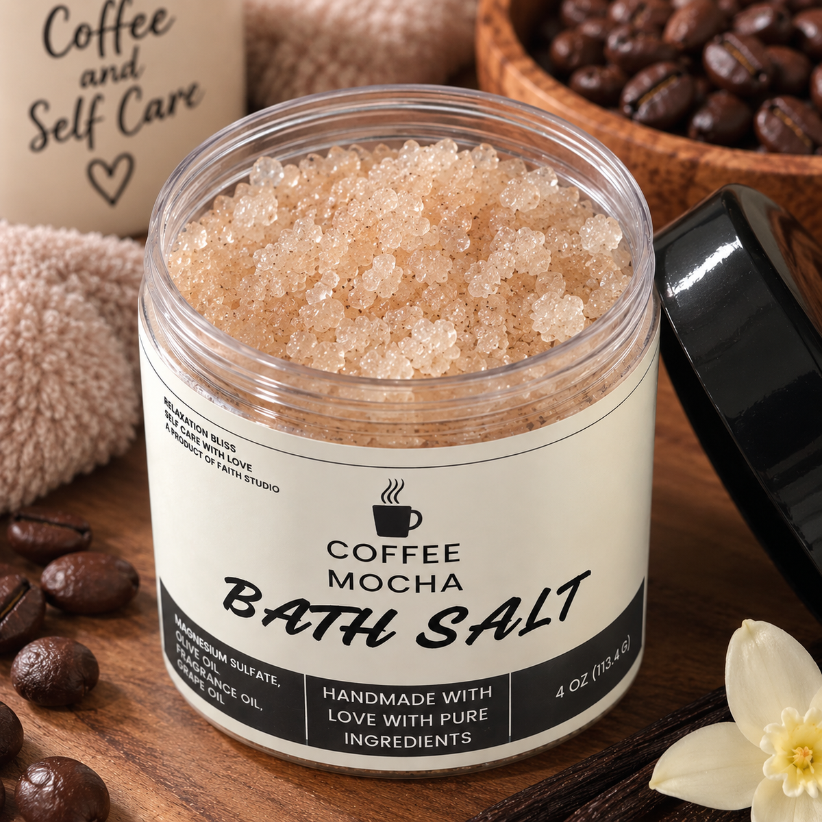 Coffee Mocha Bath Salt