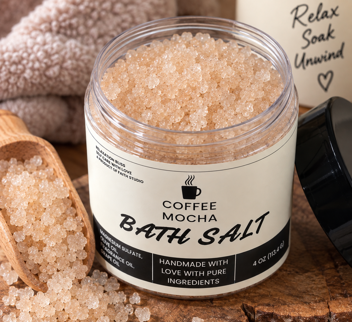 Coffee Mocha Bath Salt