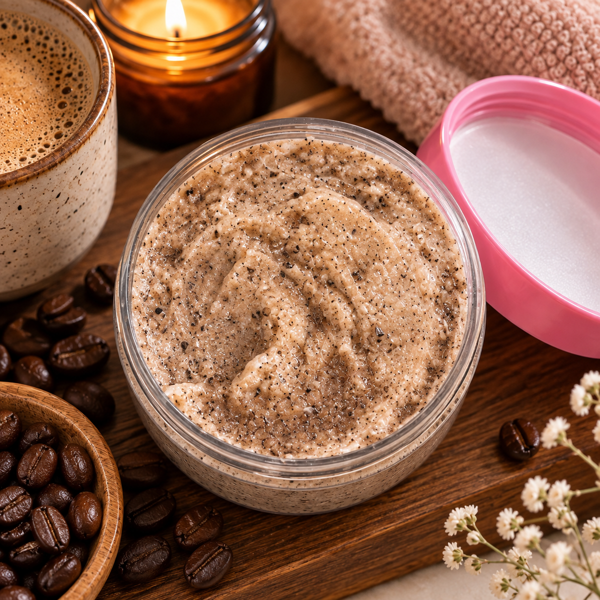 Mocha Coffee Sugar Scrub