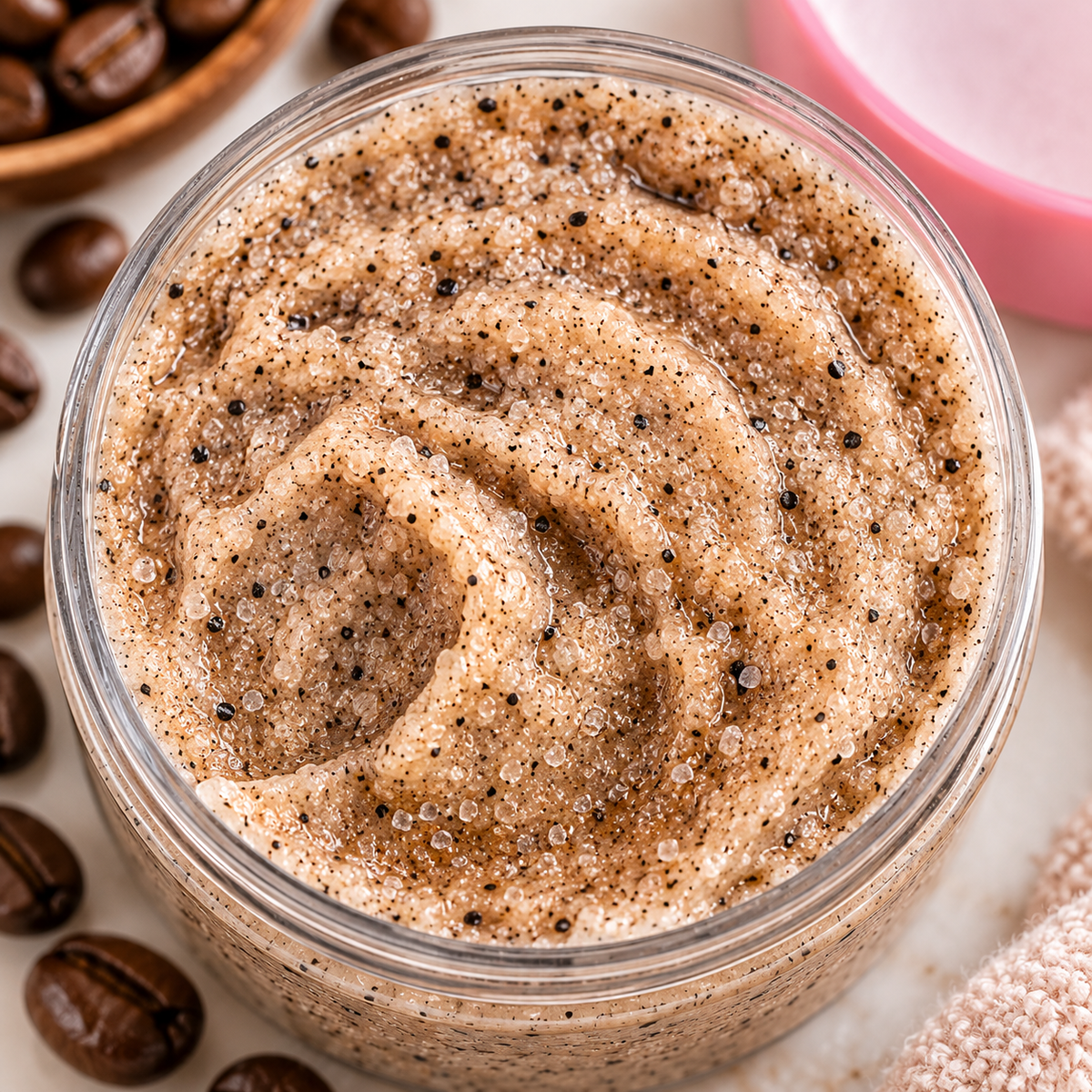 Mocha Coffee Sugar Scrub
