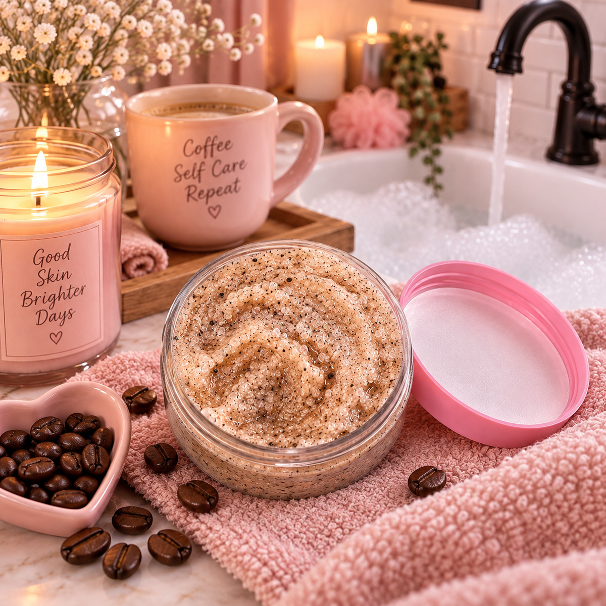 Mocha Coffee Sugar Scrub