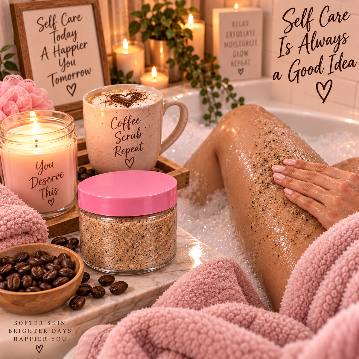 Mocha Coffee Sugar Scrub