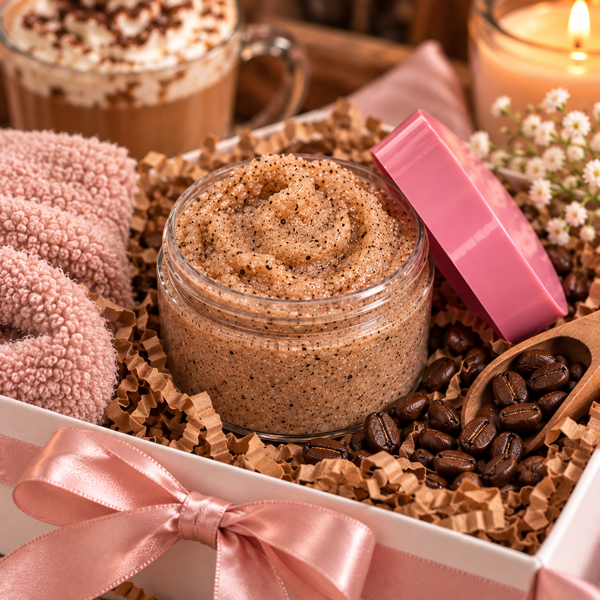 Mocha Coffee Sugar Scrub