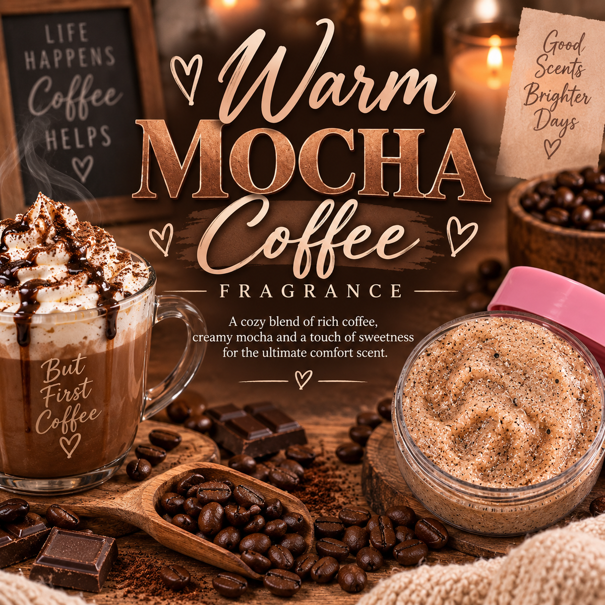 Mocha Coffee Sugar Scrub