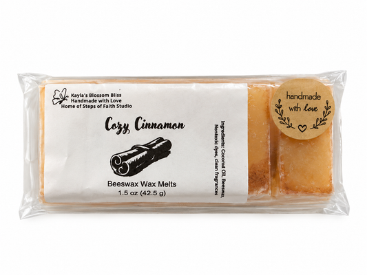 Cozy Cinnamon Wax Melts - Spiced Clove, Cinnamon Bark, Nutmeg & Woody Juniper