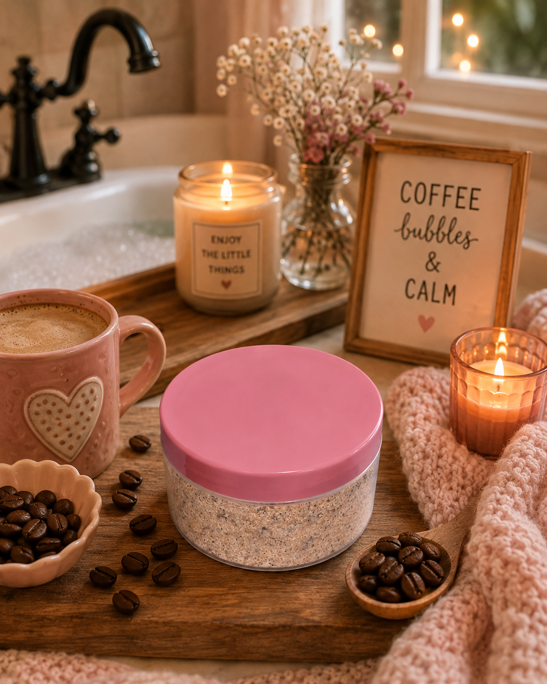 Mocha Coffee Sugar Scrub