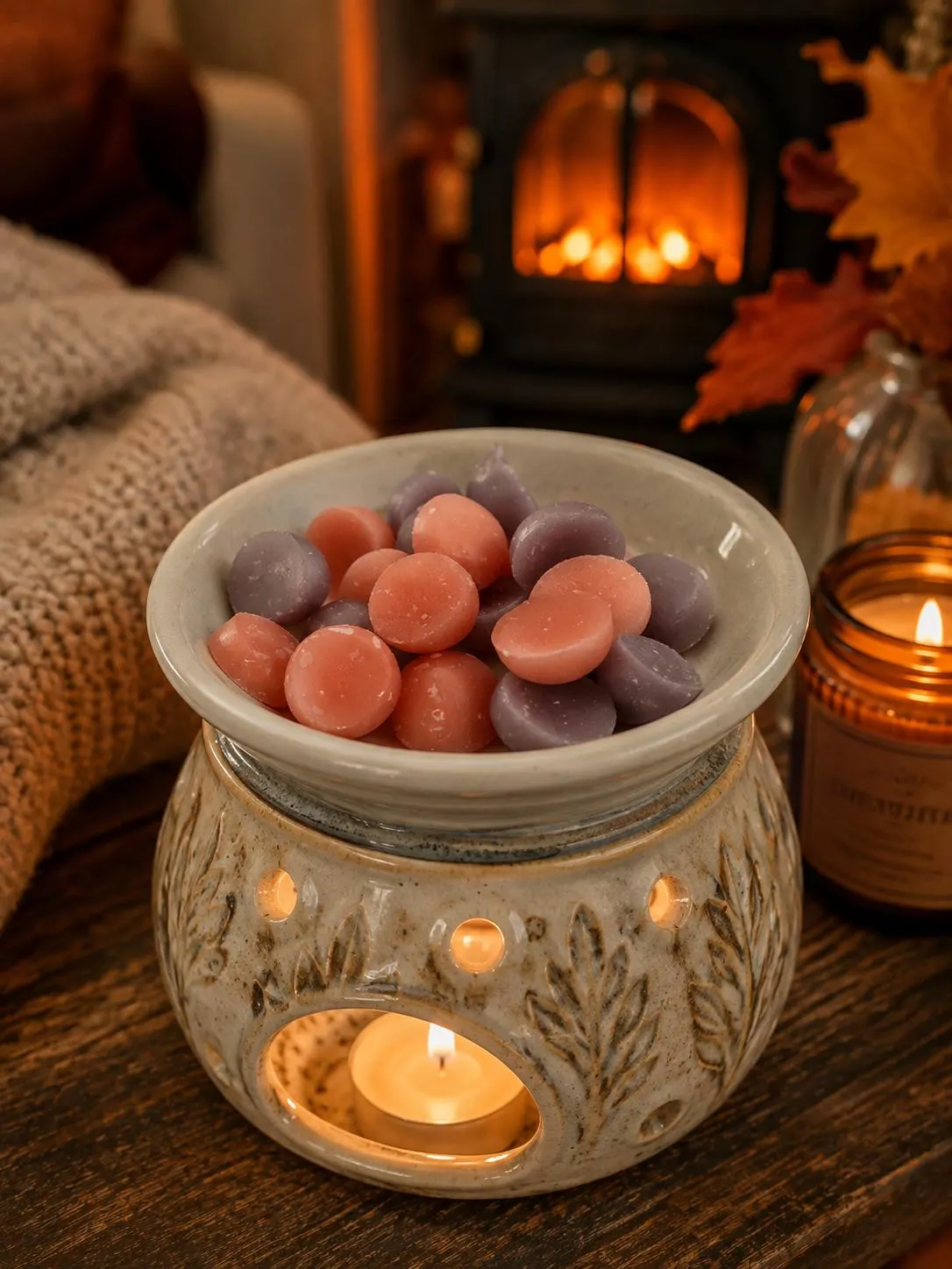 Ember & Spice Wax Melts - Patchouli, Cinnamon and Amber Scent