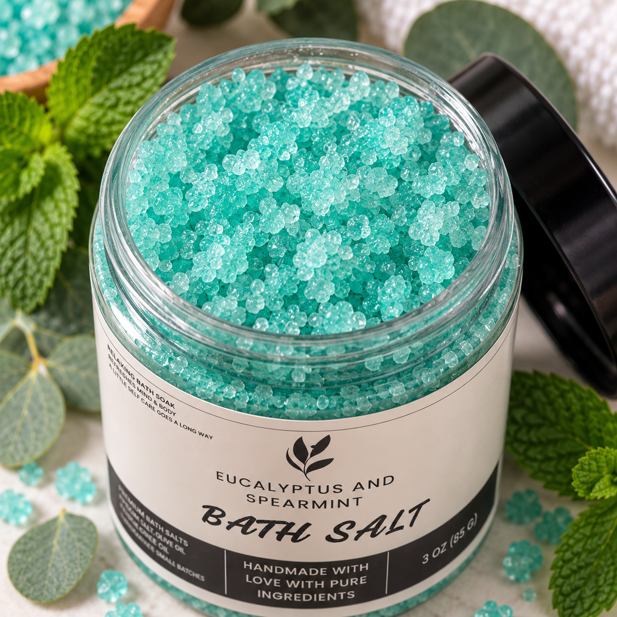 Eucalyptus and Spearmint Bath Salt