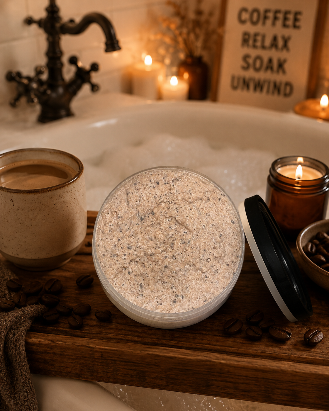 Mocha Coffee Sugar Scrub