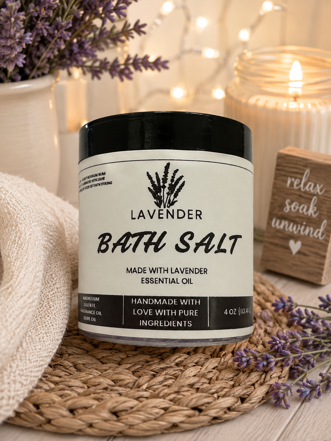 Lavender Bath Salt