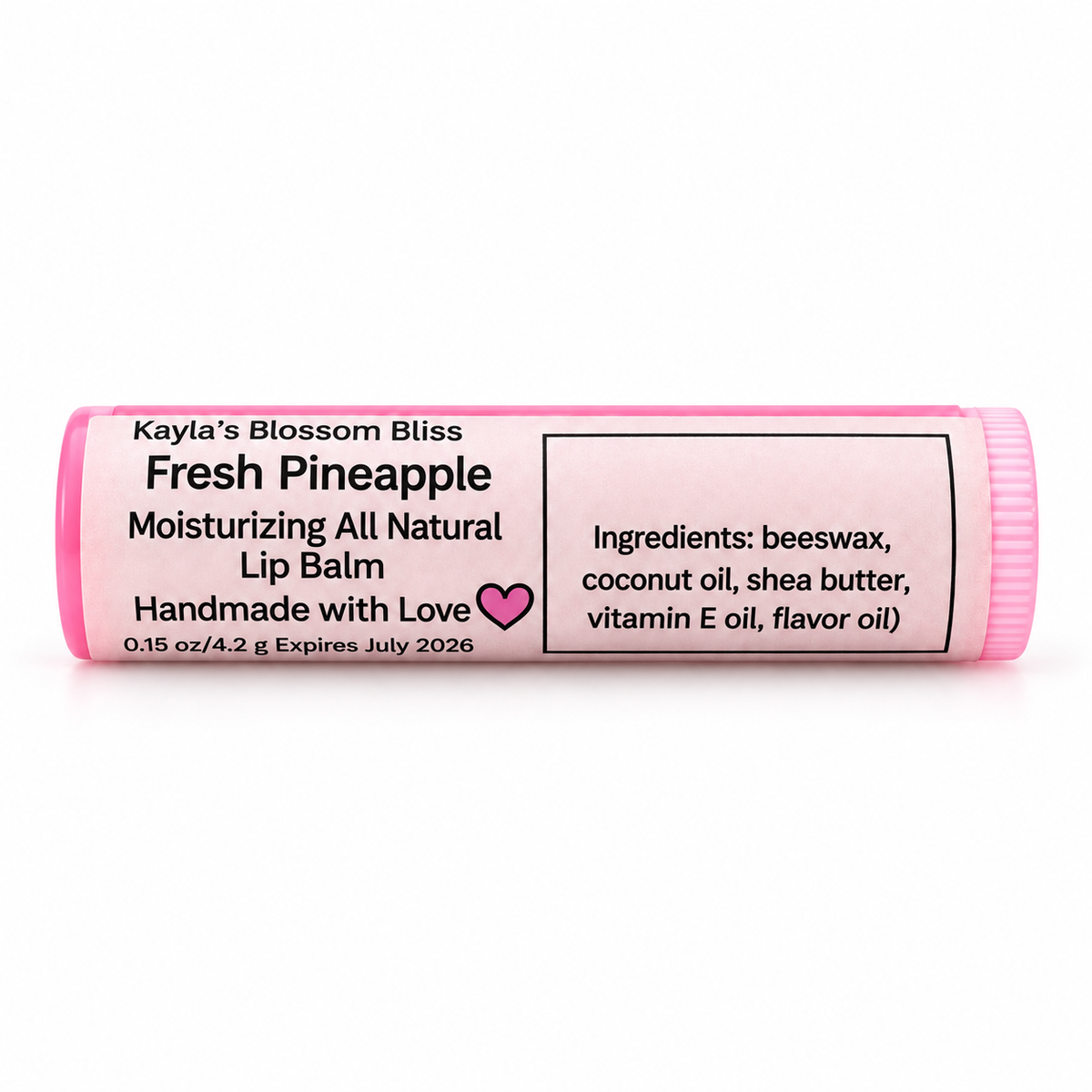 Fresh Pineapple Lip Balm
