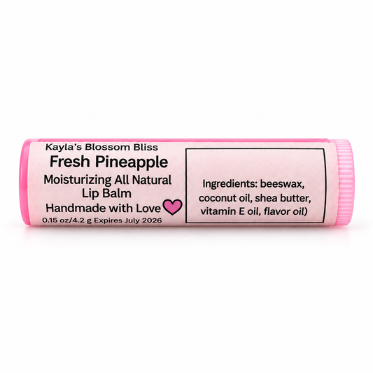 Fresh Pineapple Lip Balm