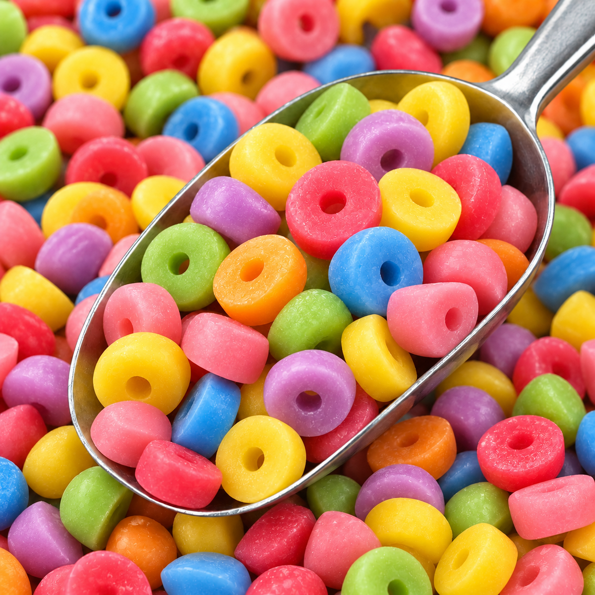 Fruity Donut Wax Melts - Lemon, Lime, Grapefruit, Lavender, Orange, Vanilla & Sandalwood