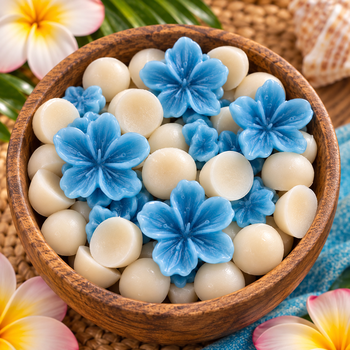 Hawaiian Aloha Oe Plumeria Wax Melts | Tropical Floral Home Fragrance