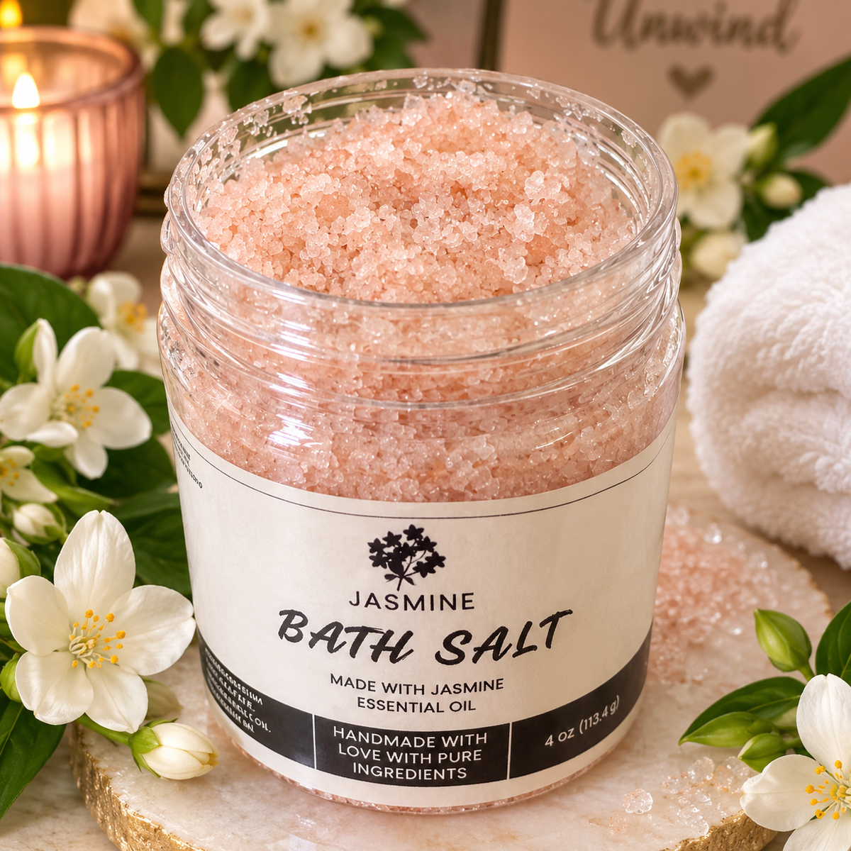Jasmine Bath Salt