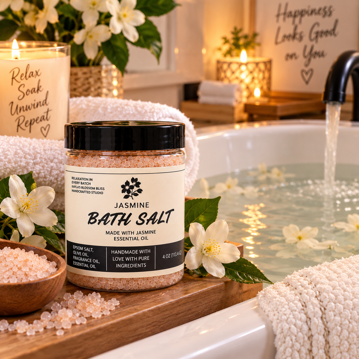 Jasmine Bath Salt