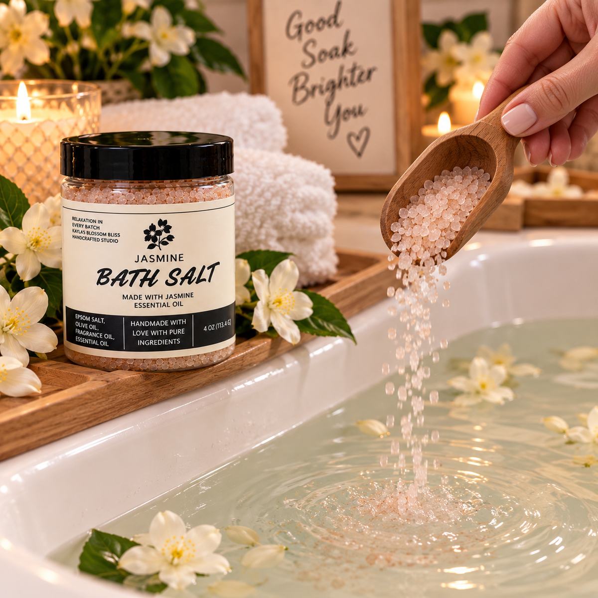 Jasmine Bath Salt