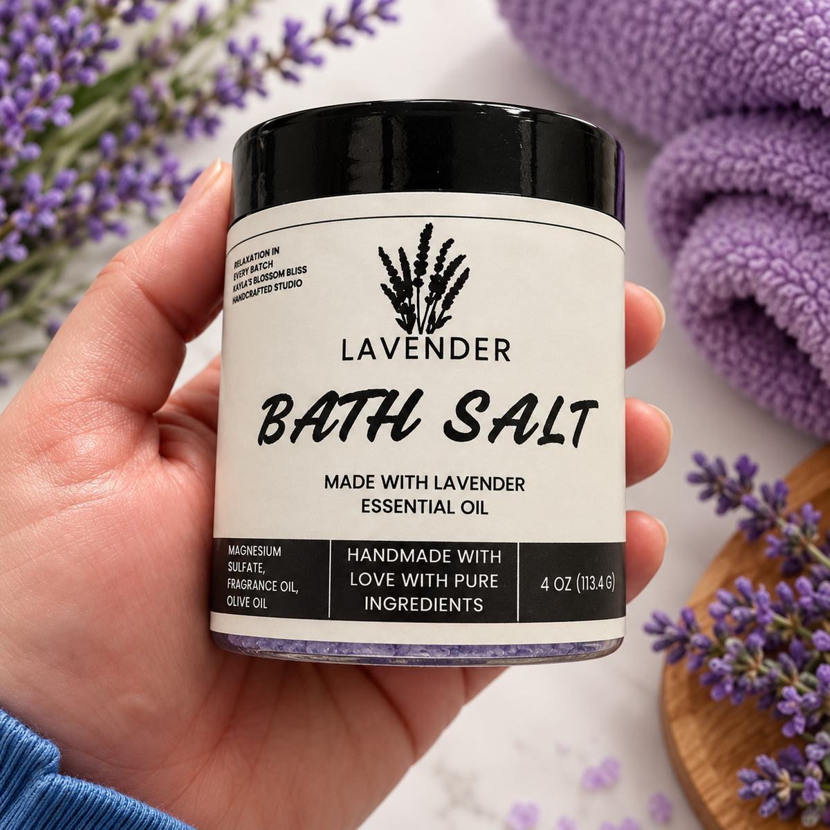 Lavender Bath Salt