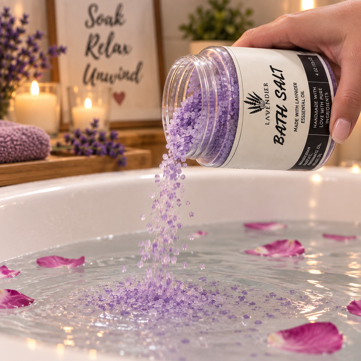 Lavender Bath Salt