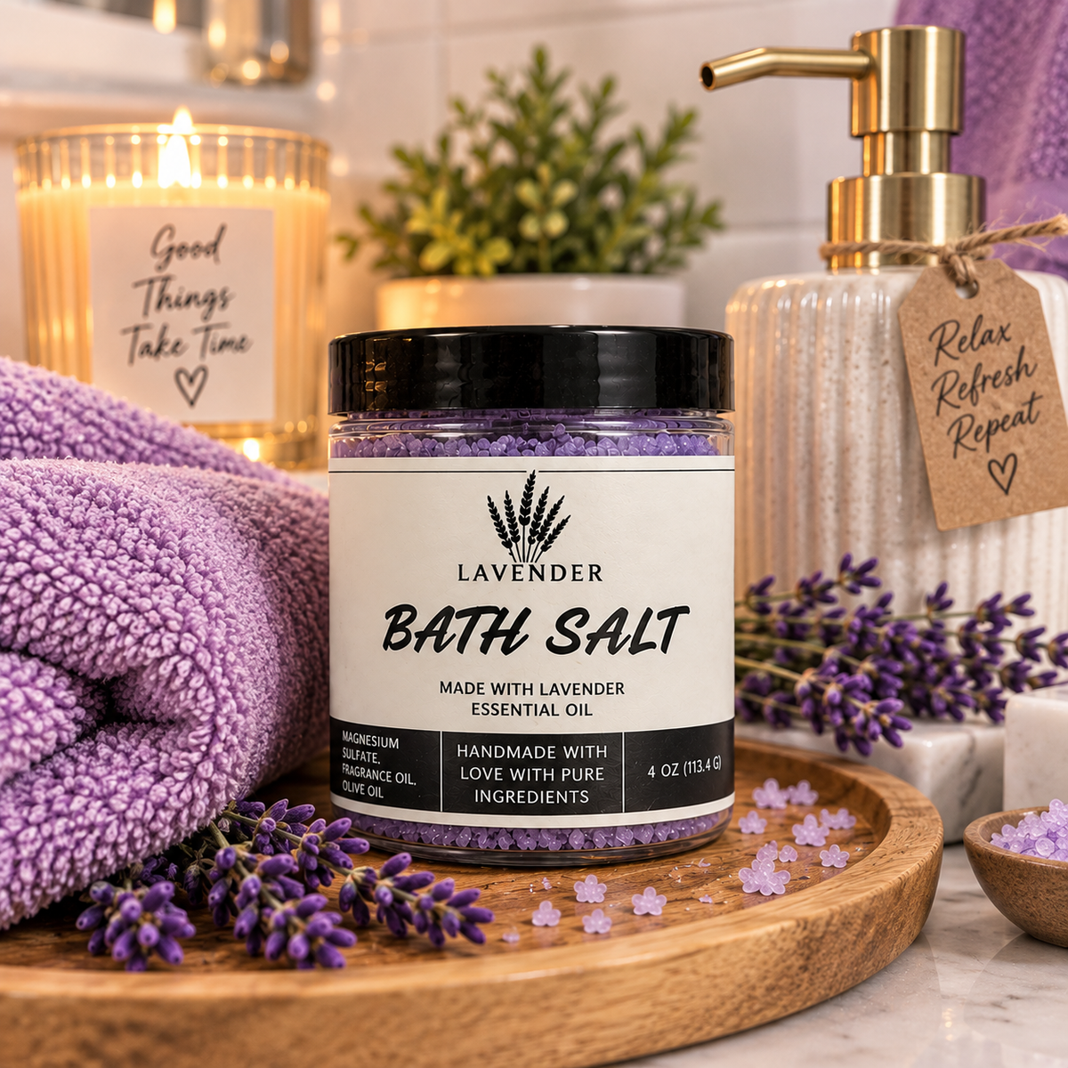 Lavender Bath Salt