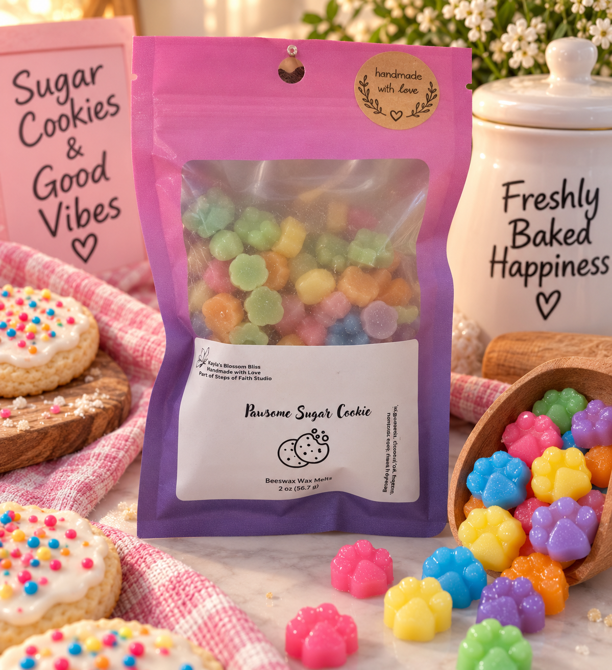 Pawsome Sugar Cookie Wax Melt