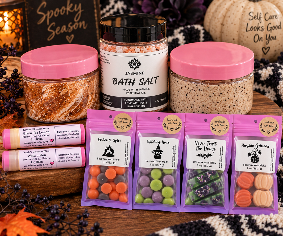 Monthly Self Care Subscription Box | Handmade Bath, Body & Wax Melts