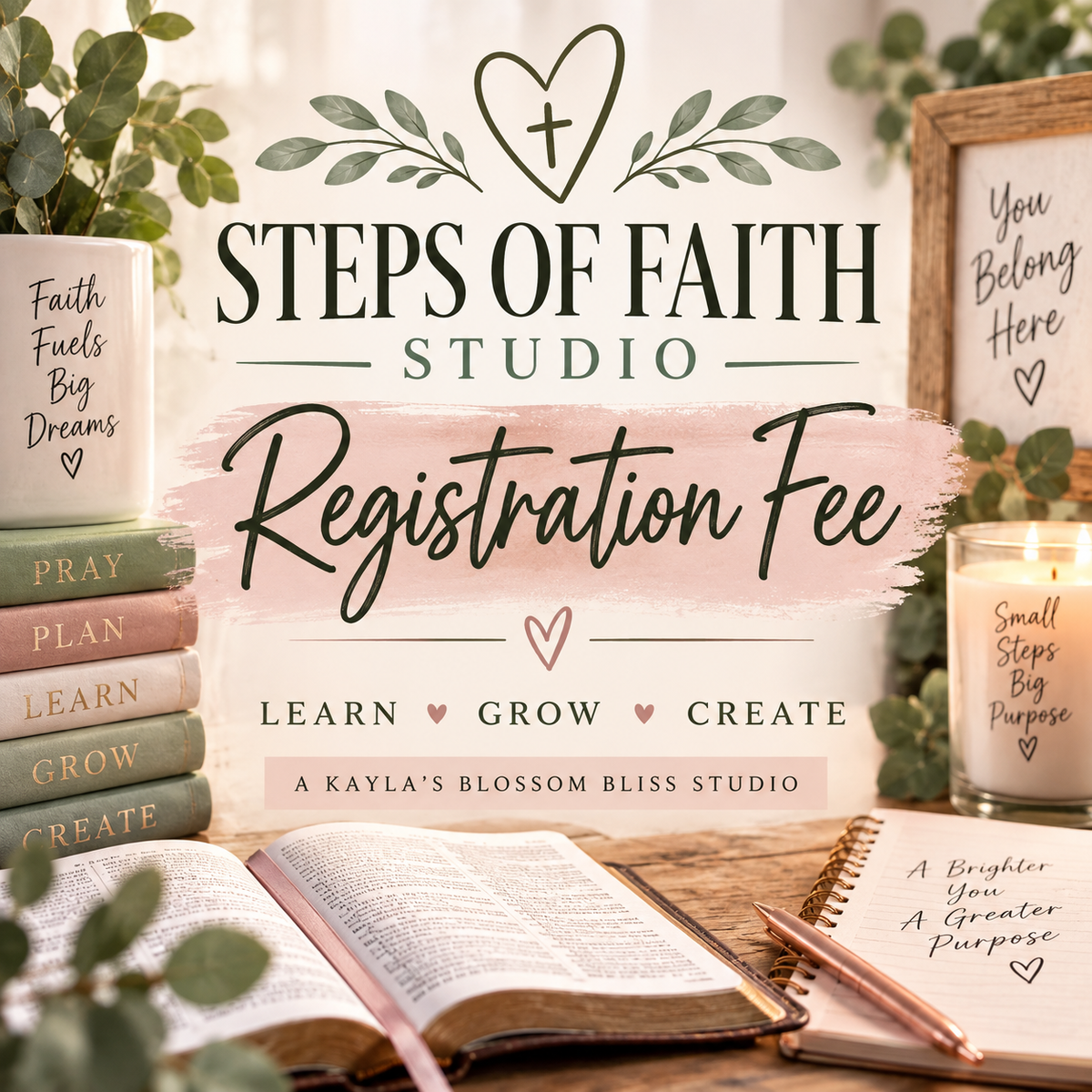 Steps of Faith Registration Fee