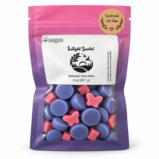 Twilight Santal Wax Melt - Amber, Sandalwood & Violet