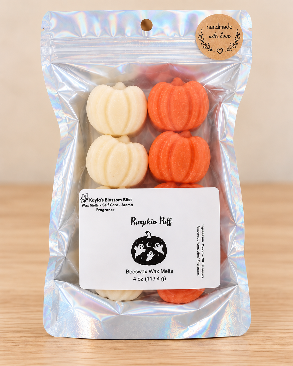 Pumpkin Puff Wax Melts | Vanilla Pumpkin Marshmallow